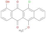 5,12-Naphthacenedione, 11-chloro-1-hydroxy-6-methoxy-