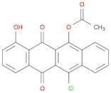 5,12-Naphthacenedione, 11-(acetyloxy)-6-chloro-1-hydroxy-
