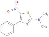 2-Thiazolamine, N,N-dimethyl-5-nitro-4-phenyl-