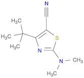 5-Thiazolecarbonitrile, 2-(dimethylamino)-4-(1,1-dimethylethyl)-