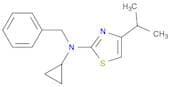 2-Thiazolamine, N-cyclopropyl-4-(1-methylethyl)-N-(phenylmethyl)-