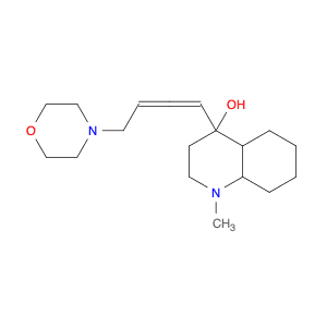4-Quinolinol, decahydro-1-methyl-4-[4-(4-morpholinyl)-1,2-butadienyl]-