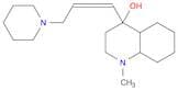 4-Quinolinol, decahydro-1-methyl-4-[4-(1-piperidinyl)-1,2-butadienyl]-