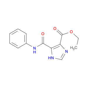 1H-Imidazole-4-carboxylic acid, 5-[(phenylamino)carbonyl]-, ethyl ester