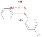 Phosphonic acid, [1-(4-methylphenoxy)-1-phenylethyl]-
