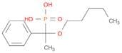 Phosphonic acid, [1-(pentyloxy)-1-phenylethyl]-