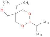 1,3,2-Dioxaborinane, 5-ethyl-5-(methoxymethyl)-2-(1-methylethyl)-