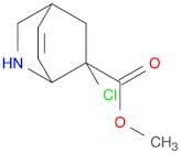 2-Azabicyclo[2.2.2]oct-7-ene-6-carboxylic acid, 6-chloro-, methyl ester