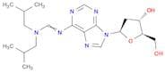 Adenosine, N-[[bis(2-methylpropyl)amino]methylene]-2'-deoxy-