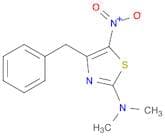 2-Thiazolamine, N,N-dimethyl-5-nitro-4-(phenylmethyl)-