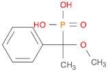 Phosphonic acid, (1-methoxy-1-phenylethyl)-
