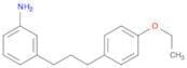 Benzenamine, 3-[3-(4-ethoxyphenyl)propyl]-