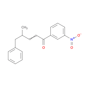 2-Penten-1-one, 4-methyl-1-(3-nitrophenyl)-5-phenyl-