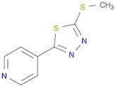 2-(Methylthio)-5-(pyridin-4-yl)-1,3,4-thiadiazole