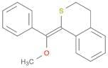 1H-2-Benzothiopyran, 3,4-dihydro-1-(methoxyphenylmethylene)-, (E)-