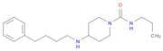 1-Piperidinecarboxamide, 4-[(4-phenylbutyl)amino]-N-propyl-