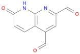 1,8-Naphthyridine-2,4-dicarboxaldehyde, 7,8-dihydro-7-oxo-