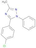 1H-1,2,4-Triazole, 5-(4-chlorophenyl)-3-methyl-1-phenyl-