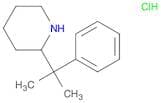 Piperidine, 2-(1-methyl-1-phenylethyl)-, hydrochloride