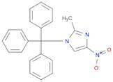 1H-Imidazole, 2-methyl-4-nitro-1-(triphenylmethyl)-
