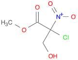Propanoic acid, 2-chloro-3-hydroxy-2-nitro-, methyl ester