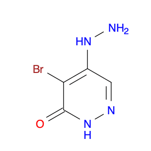 4-Bromo-5-hydrazinylpyridazin-3(2H)-one