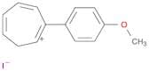 Cycloheptatrienylium, (4-methoxyphenyl)-, iodide
