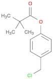 Propanoic acid, 2,2-dimethyl-, 4-(chloromethyl)phenyl ester