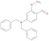 Benzaldehyde, 4-[bis(phenylmethyl)amino]-2-methoxy-