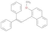 Naphthalene, 1-(2,2-diphenylethenyl)-2-methoxy-