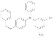 Benzenamine, 3,5-dimethyl-N-phenyl-N-[4-(2-phenylethenyl)phenyl]-