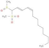2,4-Tridecadiene, 1-(methylsulfinyl)-1-(methylsulfonyl)-, (E,Z)-
