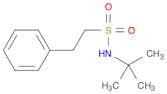 Benzeneethanesulfonamide, N-(1,1-dimethylethyl)-