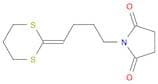 2,5-Pyrrolidinedione, 1-[4-(1,3-dithian-2-ylidene)butyl]-