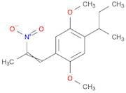 Benzene, 1,4-dimethoxy-2-(1-methylpropyl)-5-(2-nitro-1-propenyl)-