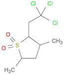 Thiophene, tetrahydro-3,5-dimethyl-2-(2,2,2-trichloroethyl)-, 1,1-dioxide