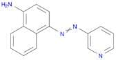 1-Naphthalenamine, 4-(3-pyridinylazo)-