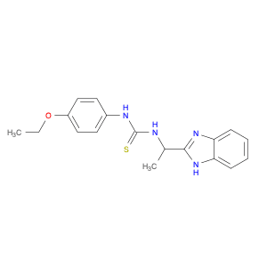 Thiourea, N-[1-(1H-benzimidazol-2-yl)ethyl]-N'-(4-ethoxyphenyl)-