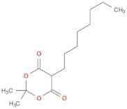 1,3-Dioxane-4,6-dione, 2,2-dimethyl-5-octyl-
