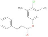 2-Propenoic acid, 3-phenyl-, 4-chloro-3,5-dimethylphenyl ester