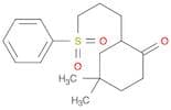 Cyclohexanone, 4,4-dimethyl-2-[3-(phenylsulfonyl)propyl]-