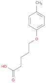 Pentanoic acid, 5-(4-methylphenoxy)-