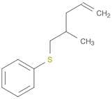 Benzene, [(2-methyl-4-pentenyl)thio]-