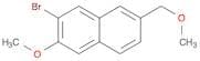 Naphthalene, 3-bromo-2-methoxy-6-(methoxymethyl)-