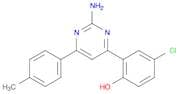 Phenol, 2-[2-amino-6-(4-methylphenyl)-4-pyrimidinyl]-4-chloro-