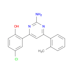 Phenol, 2-[2-amino-6-(2-methylphenyl)-4-pyrimidinyl]-4-chloro-
