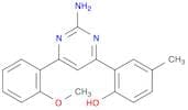 Phenol, 2-[2-amino-6-(2-methoxyphenyl)-4-pyrimidinyl]-4-methyl-