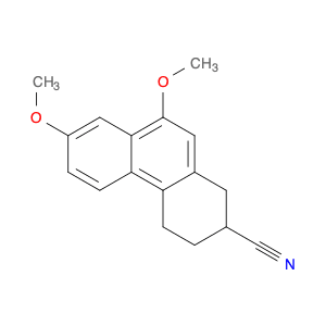 2-Phenanthrenecarbonitrile, 1,2,3,4-tetrahydro-7,9-dimethoxy-