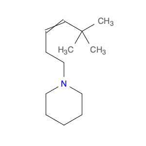 Piperidine, 1-(5,5-dimethyl-3-hexenyl)-