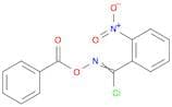 Benzenecarboximidoyl chloride, N-(benzoyloxy)-2-nitro-